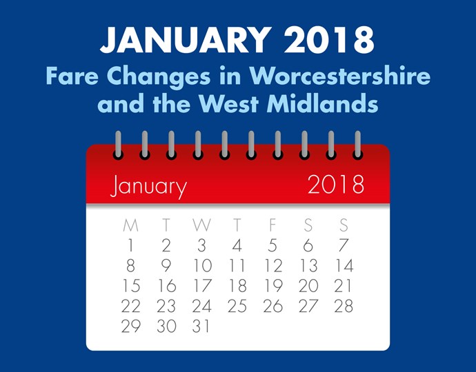 January Fare Changes Midlands