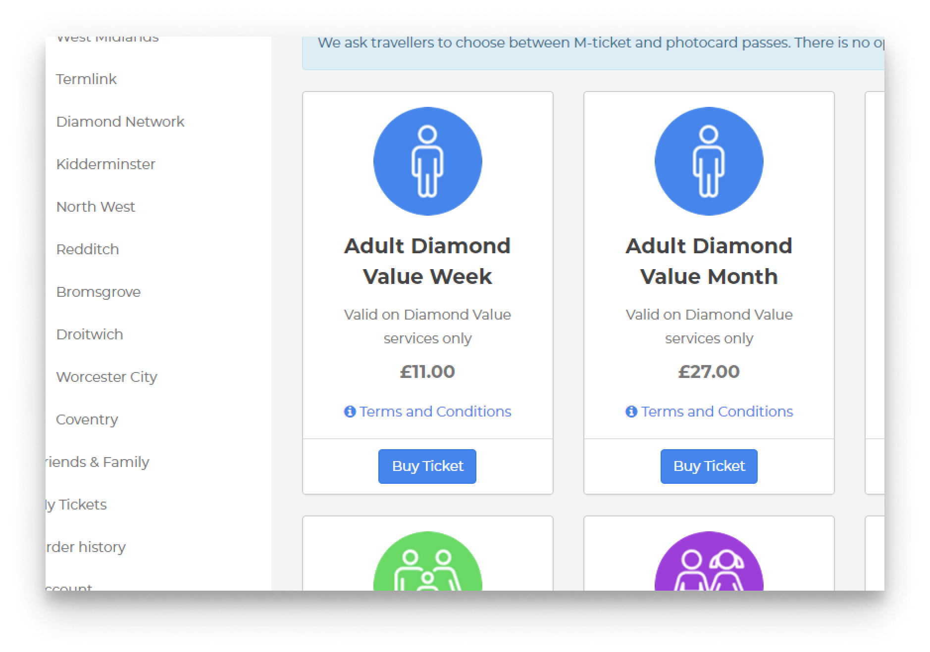Ticket Gifting Guide Diamond Bus