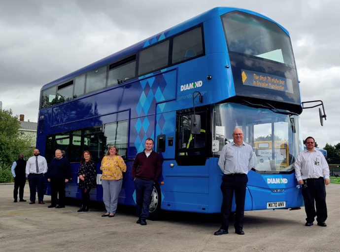 First 70 Plate Bus in Greater Manchester