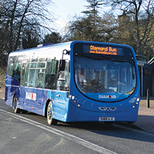 West Midlands Diamond Bus