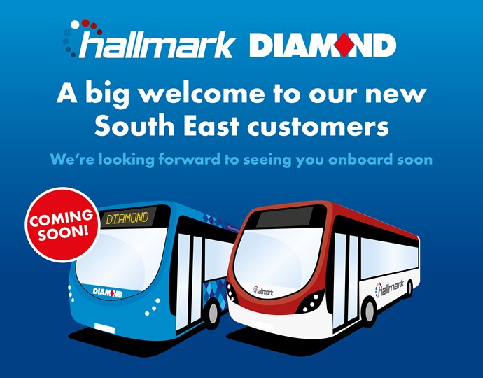 Diamond Bus South East coming soon