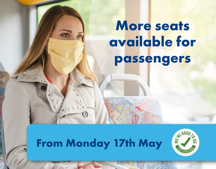 More seats for passengers