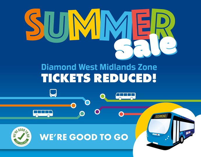The Diamond Bus West Midlands Summer Sale