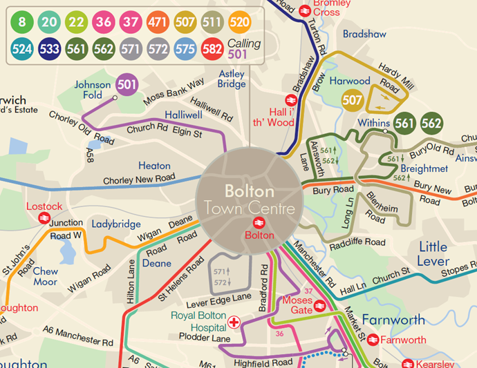 Manchester Bus Routes Map New Network Maps | Diamond Bus Manchester Bus Routes Map New Network Maps | Diamond Bus
