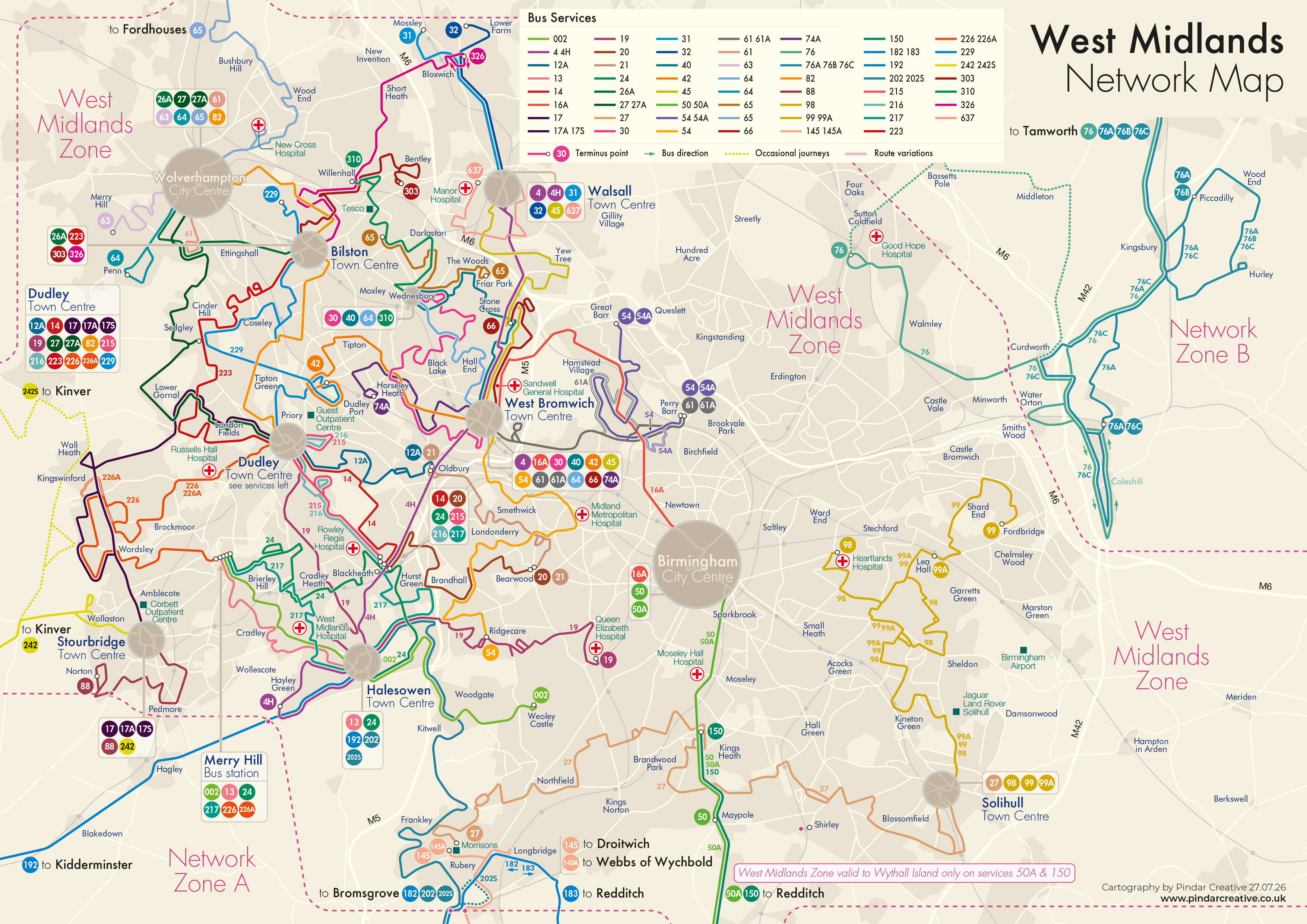 Network map