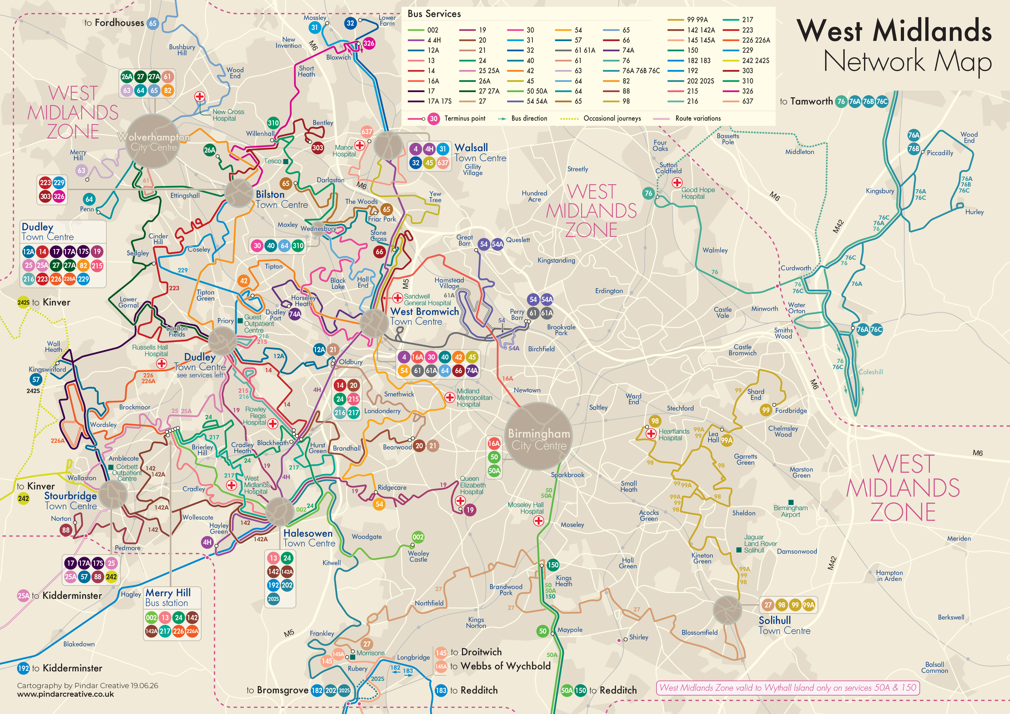 Network map