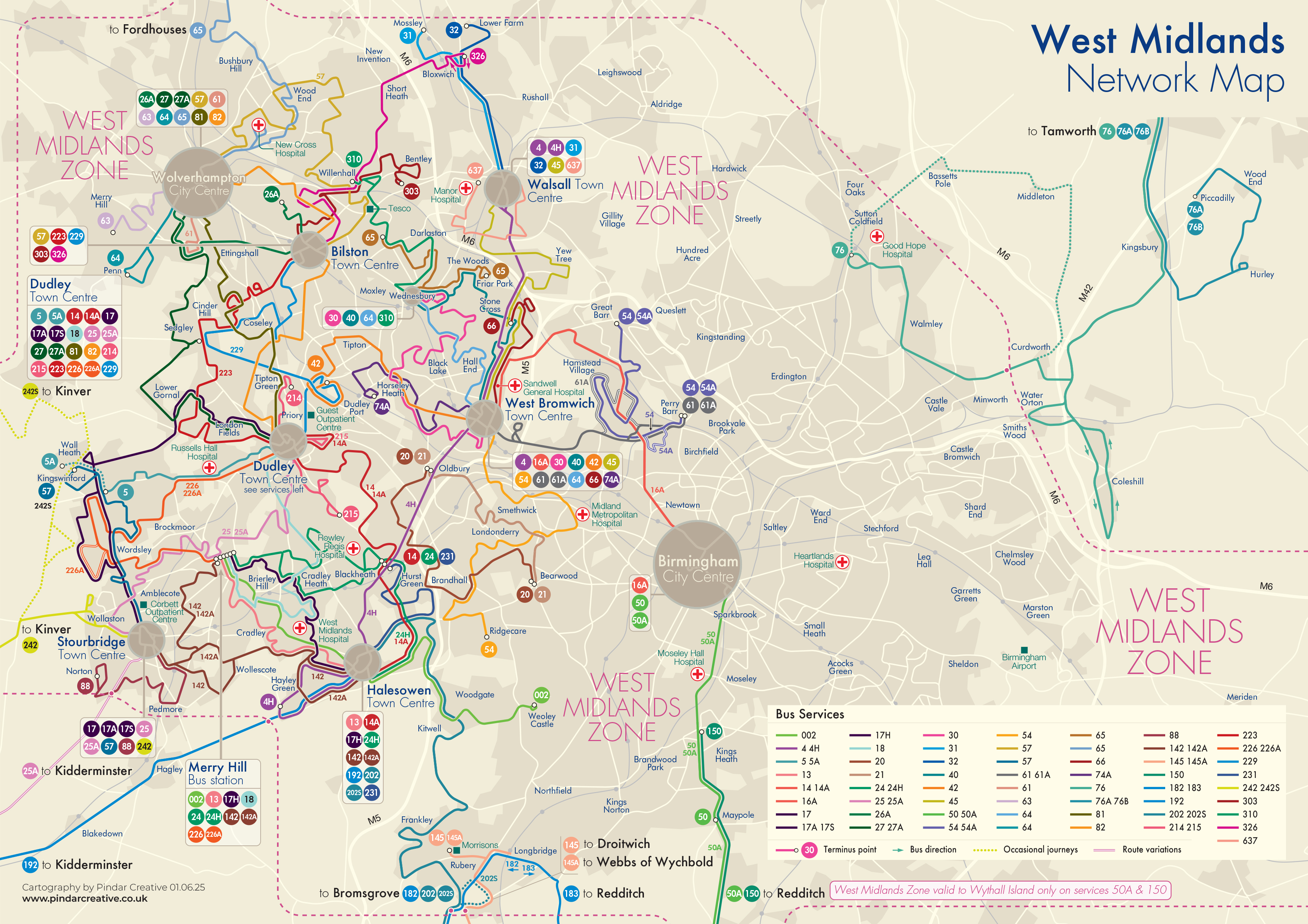 Network map