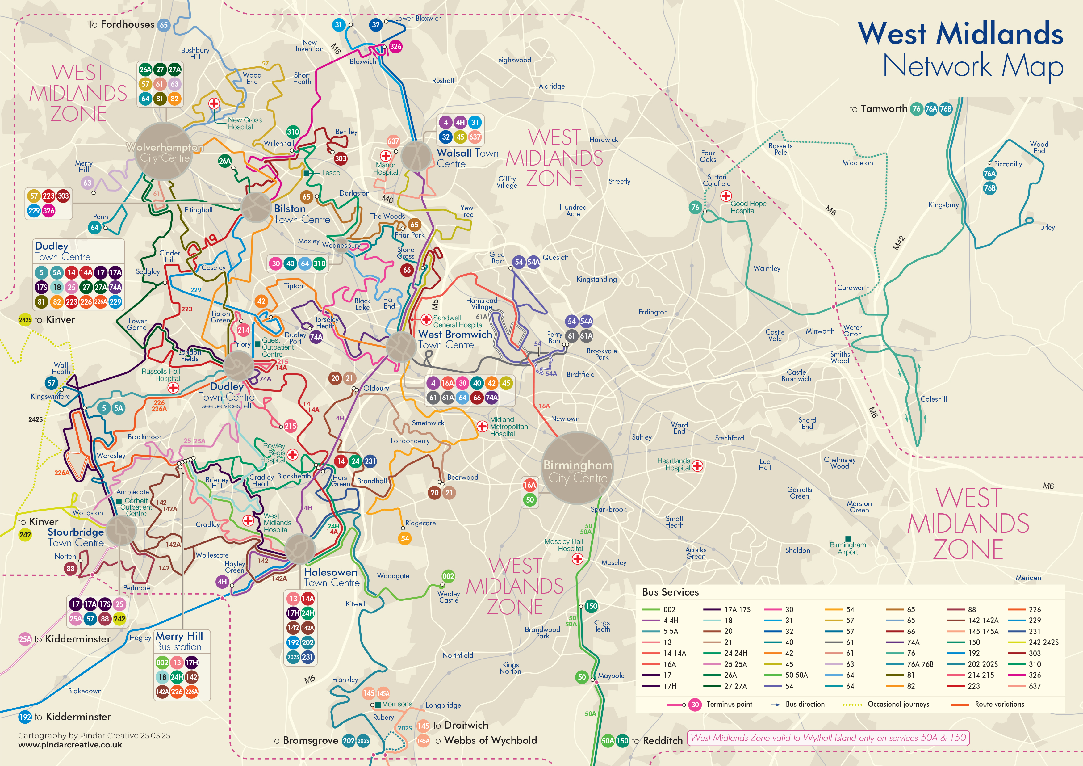 Network map