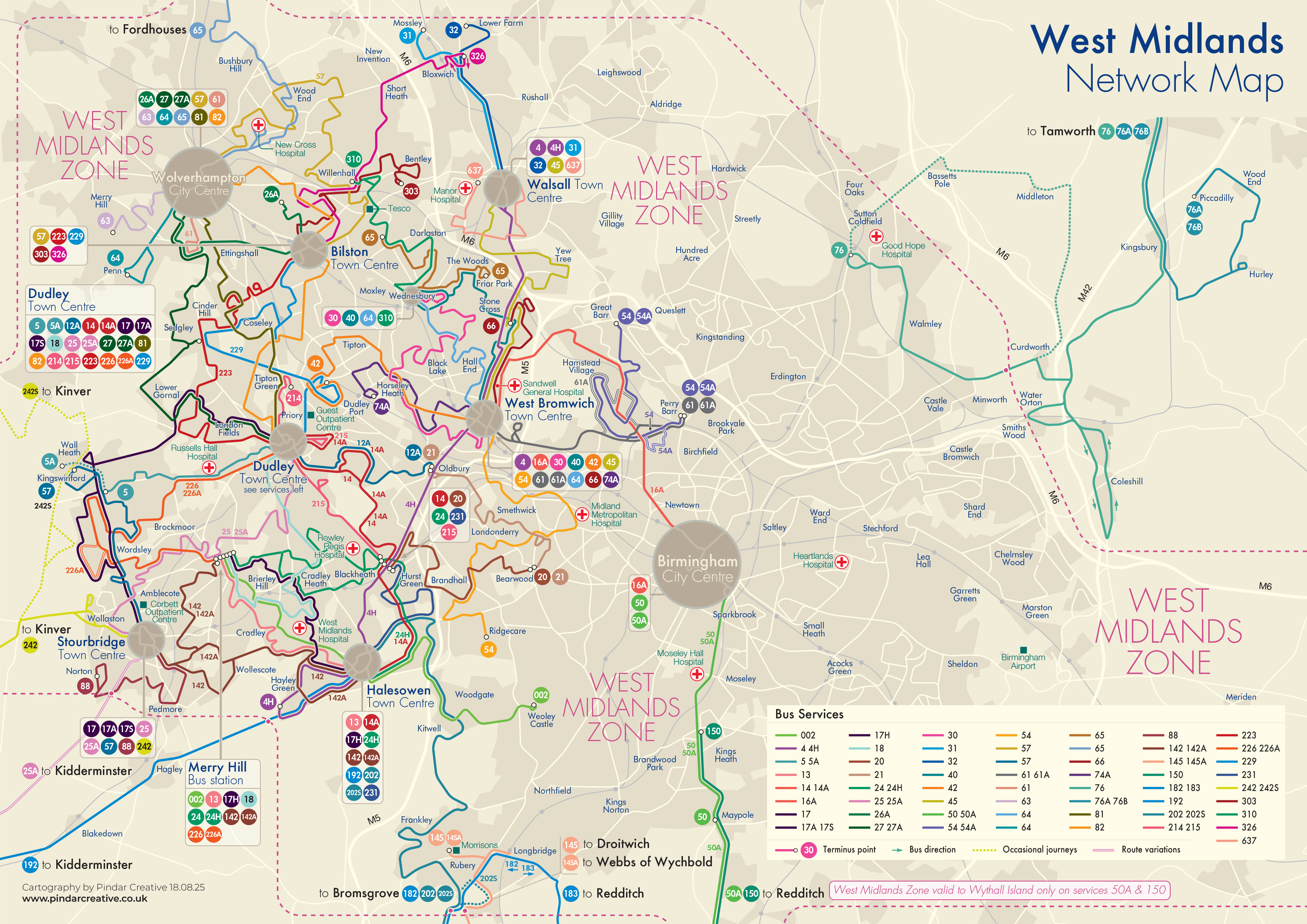 Network map