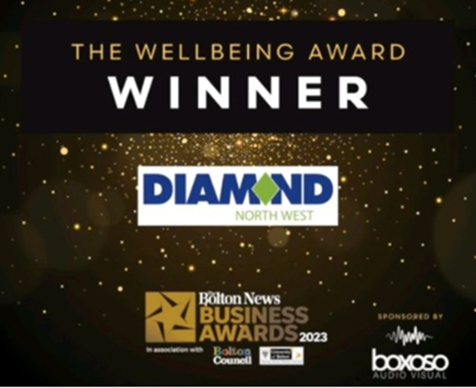Wellbeing Award Winners at the Bolton News Awards 23