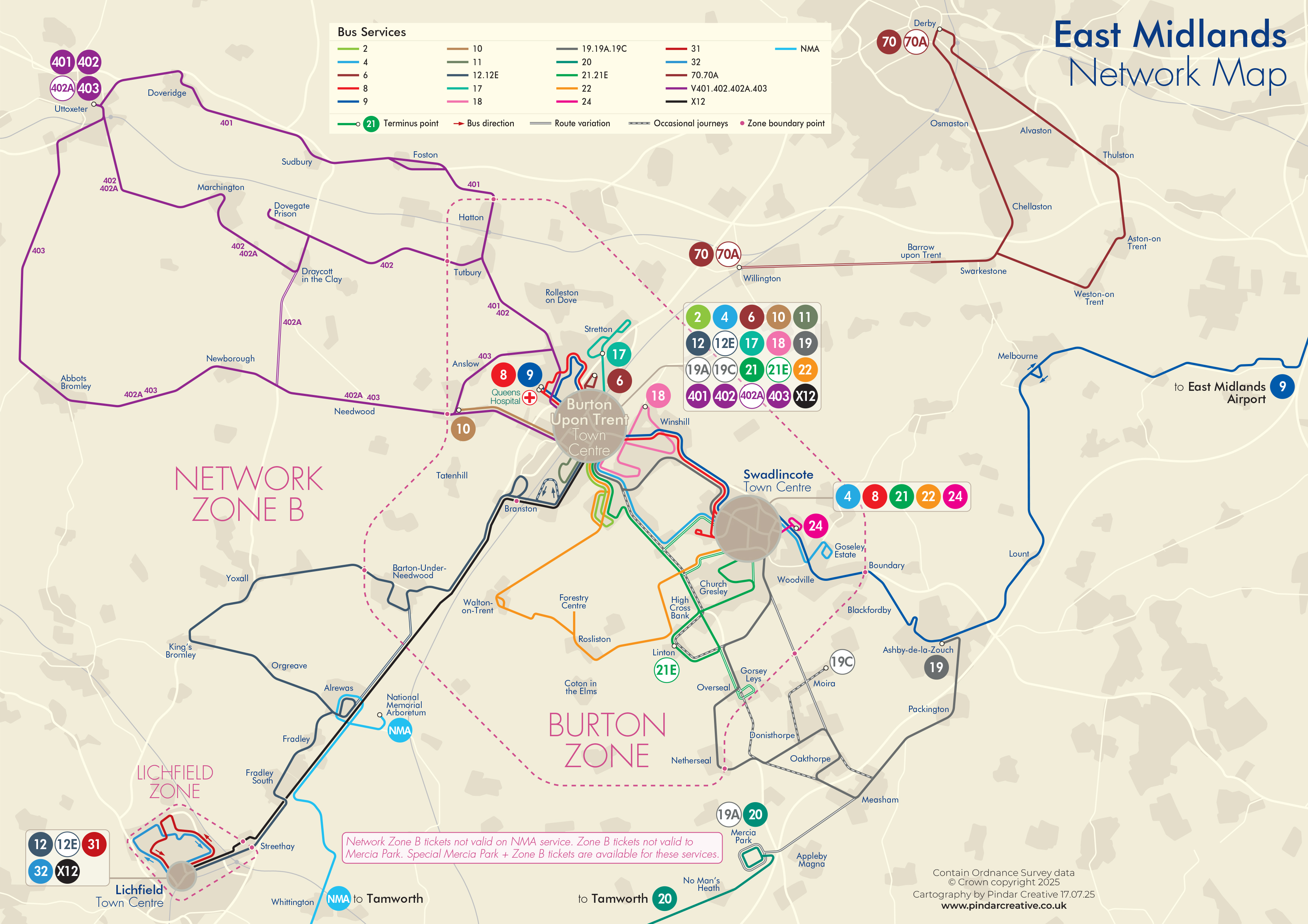 Network map