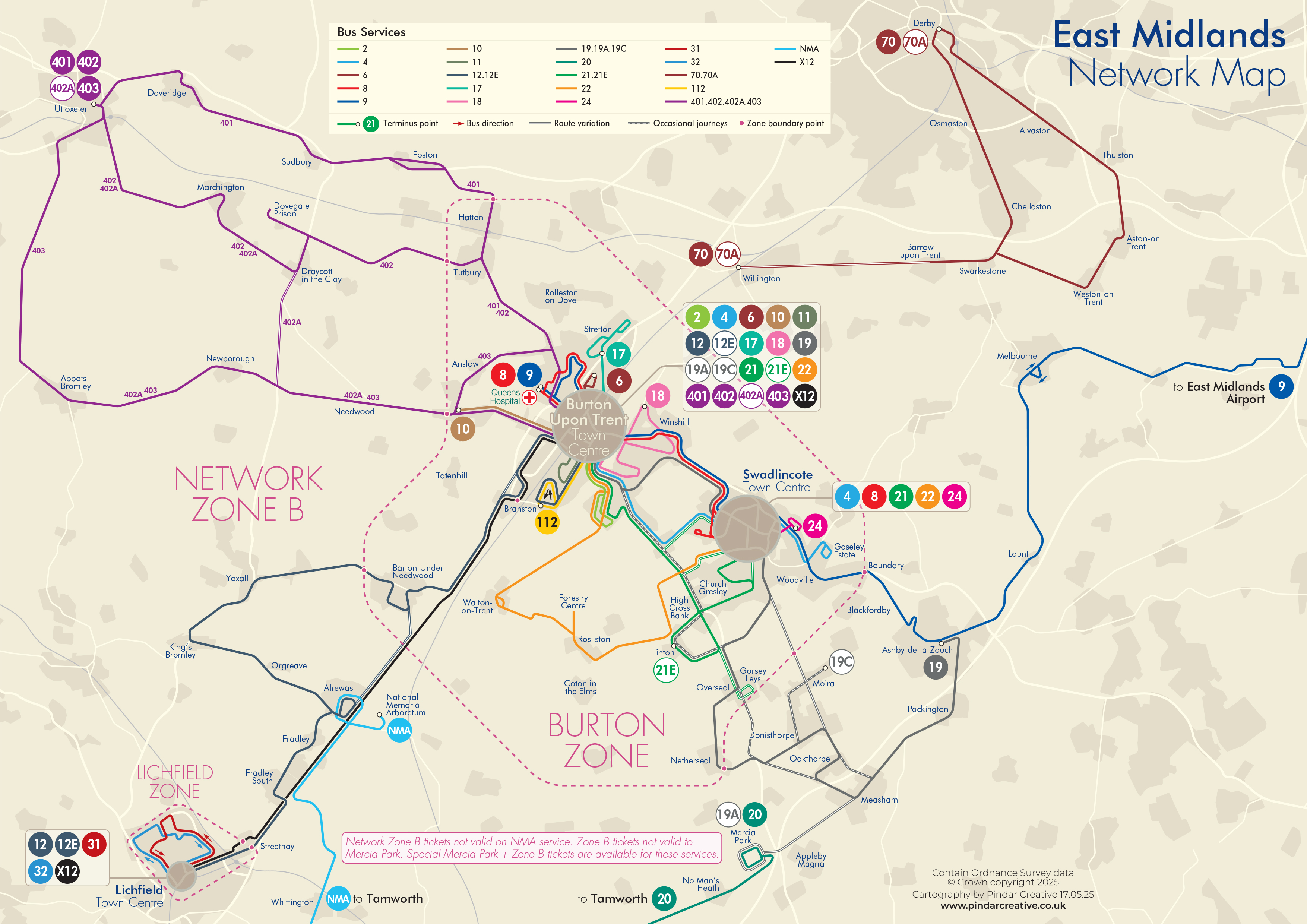 Network map