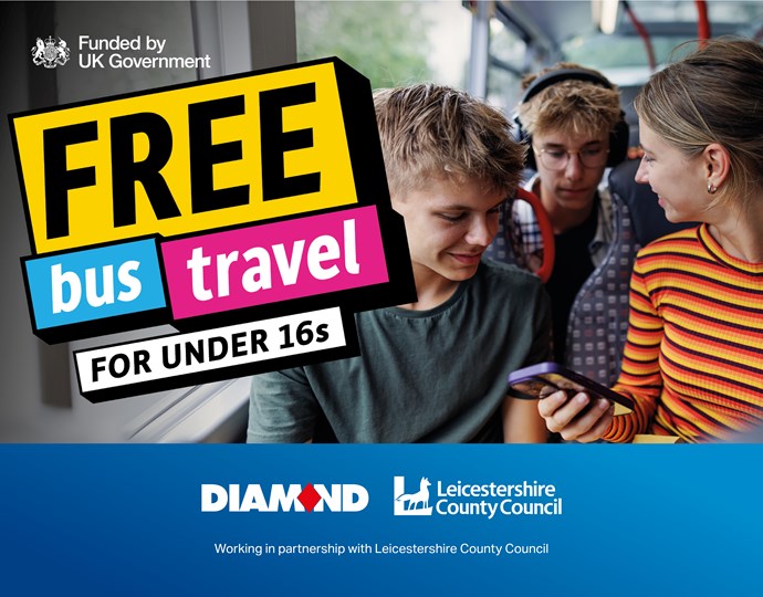 Free Easter travel for youngsters in Leicestershire