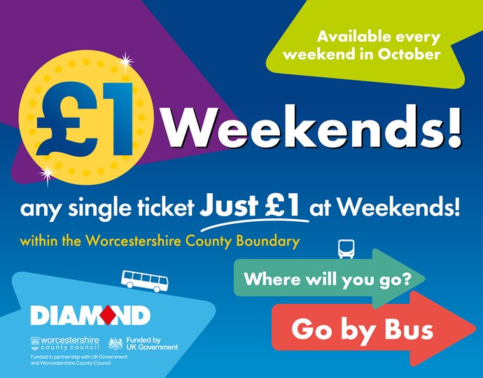 Worcestershire 1Pound Weekends