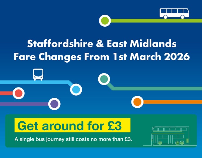 East Midlands Fare Changes March 2026