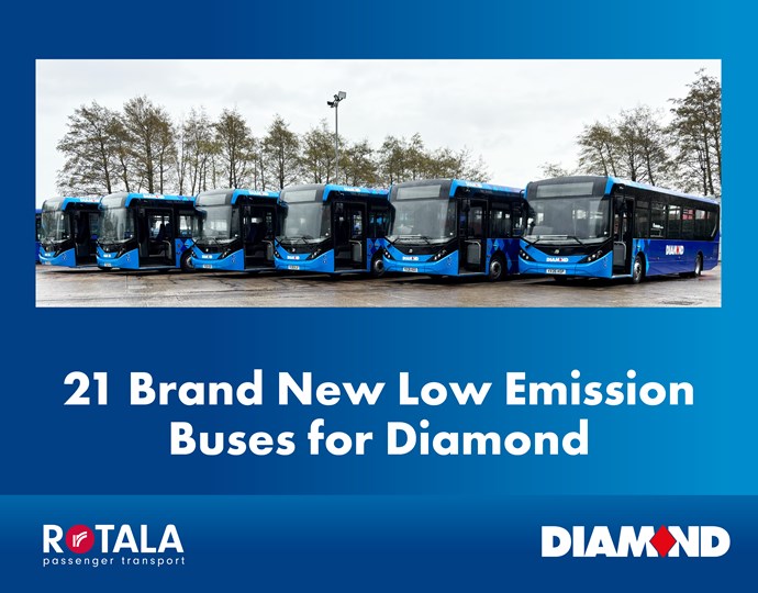 21 Brand New Buses for Diamond